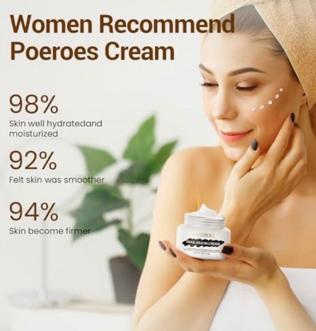 Poeroes Snail Mucin Repair & Glow Cream — JayXen Essentials